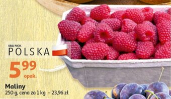 Auchan Maliny 250 g oferta