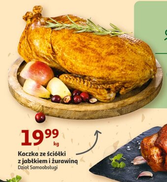 Auchan Kaczka ze ściółki z jabłkiem i żurawiną 1 kg oferta