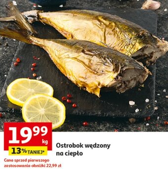 Auchan Ostrobok wędzony na ciepło 1 kg oferta