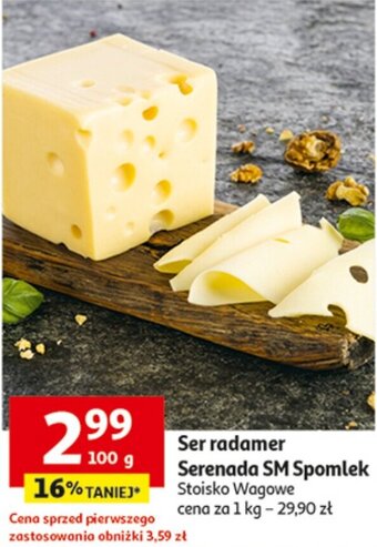 Auchan Ser radamer Serenada SM Spomlek 100 g oferta