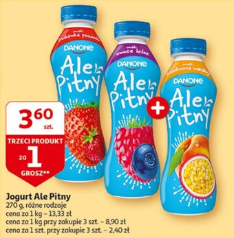 Auchan Jogurt Ale Pitny 270 g oferta