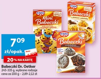 Auchan Babeczki Dr. Oetker 245-335 g oferta