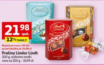 Auchan Praliny Lindor Lindt 200 g oferta