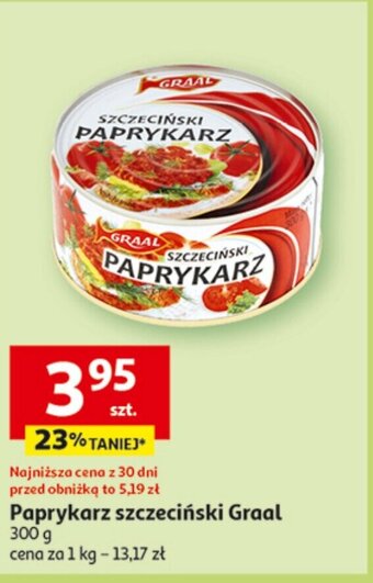 Auchan Paprykarz szczeciński Graal 300 g oferta