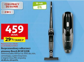 Auchan Bezprzewodowy odkurzacz pionowy Bosch BCHF220B oferta