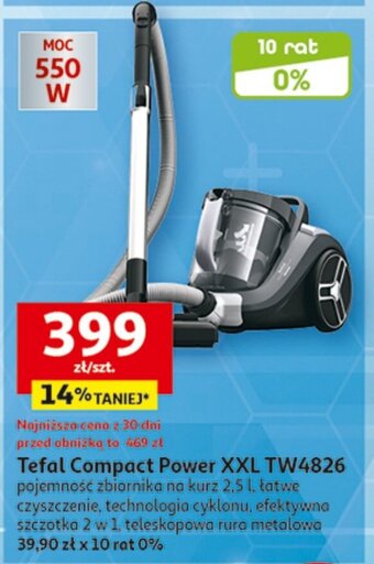 Auchan Tefal Compact Power XXL TW4826 oferta