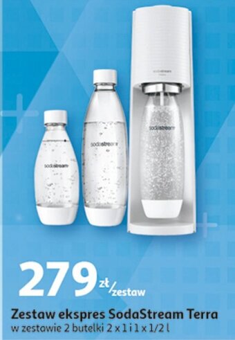 Auchan Zestaw ekspres SodaStream Terra oferta
