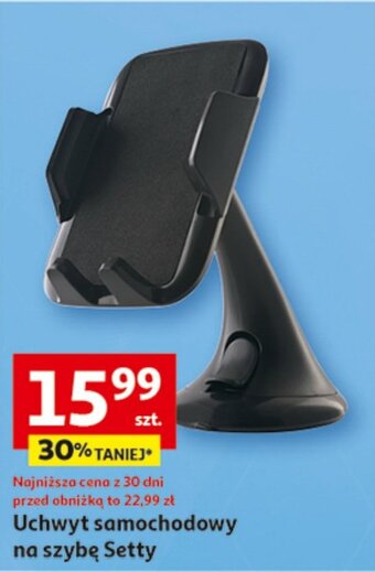Auchan Uchwyt samochodowy na szybę Setty oferta