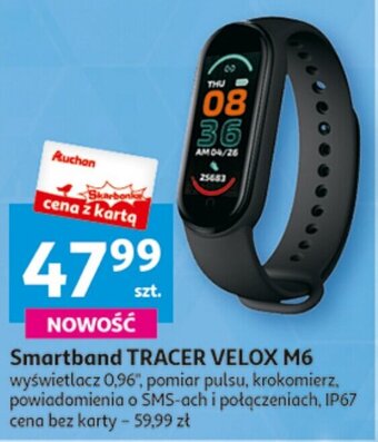 Auchan Smartband TRACER VELOX M6 oferta