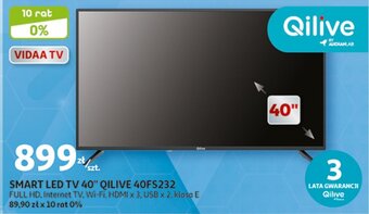 Auchan SMART LED TV 40" QILIVE 40FS232 oferta