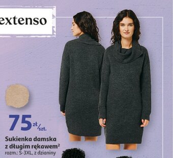 Auchan Sukienka damska z długim rękawem oferta
