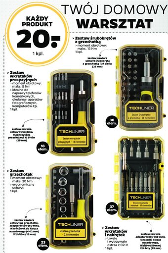 Netto Zestaw śrubokrętów z grzechotką oferta