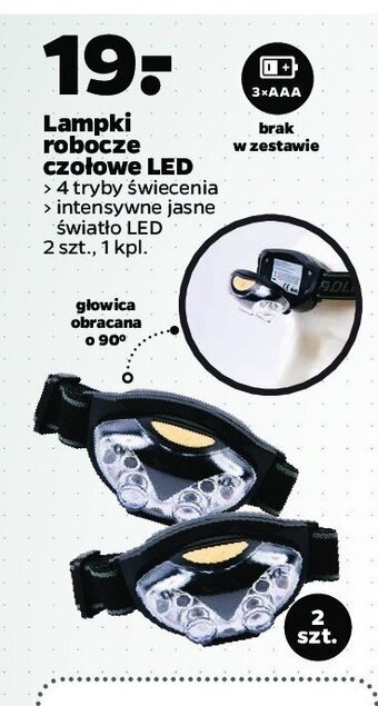Netto Lampka czołowa led oferta