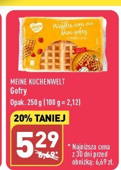 ALDI Mini gofry oferta