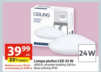 Auchan Plafon led 24w oferta