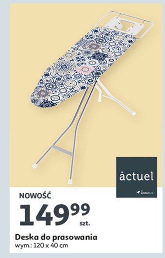 Auchan Deska do prasowania 120 x 40 cm oferta