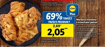 Lidl Warkocz klonowy z orzechami pekan oferta