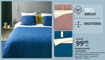 Auchan Komplet pościeli Luxory Bold oferta