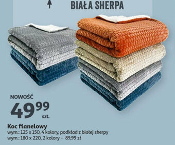 Auchan Koc flanelowy oferta