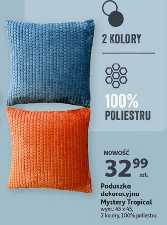 Auchan Poduszka dekoracyjna Mystery Tropical oferta
