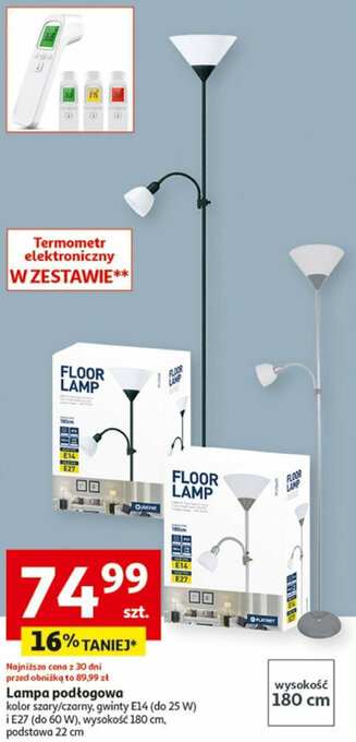 Auchan Lampa podłogowa oferta