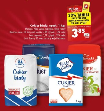 Biedronka Cukier biały 1kg oferta
