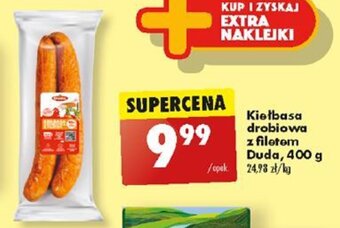 Biedronka Kiełbasa drobiowa z filetem Duda 400 g oferta