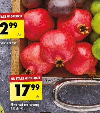 Biedronka Granat 1kg oferta