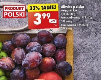 Biedronka Śliwka polska węgierka 1kg oferta