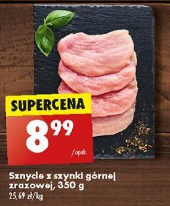 Biedronka Sznycle z szynki górnej zrazowej 350 g oferta