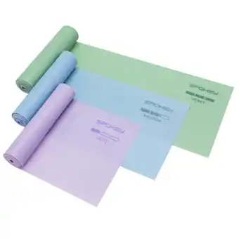 Decathlon Zestaw gum fitness (3 szt.) 200 cm spokey ribbon oferta