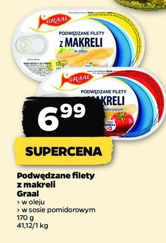Netto Podwędzane filety z makreli w sosie własnym oferta