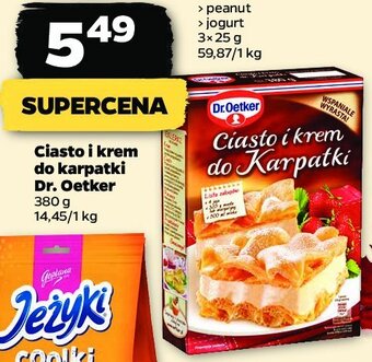 Netto Ciasto i krem do karpatki oferta