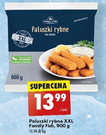 Biedronka Paluszki rybne XXL Family Fish 900 g oferta
