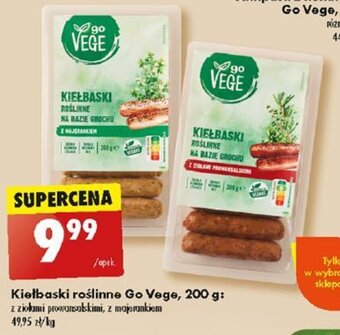 Biedronka Kiełbaski roślinne Go Vege, 200 g oferta