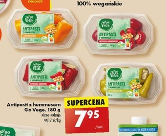 Biedronka Antipasti z hummusem Go Vege, 180 g oferta