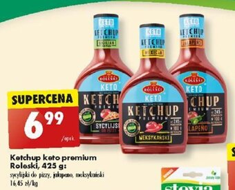 Biedronka Ketchup keto premium Roleski, 425 g oferta