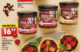 Biedronka Krem czekoladowy z owocami AllNutrition, 300g oferta