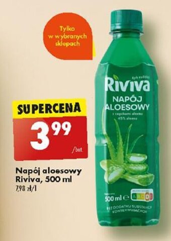 Biedronka Napój aloesowy Riviva, 500 ml oferta