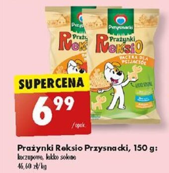 Biedronka Prażynki Reksio Przysnacki, 150 g oferta