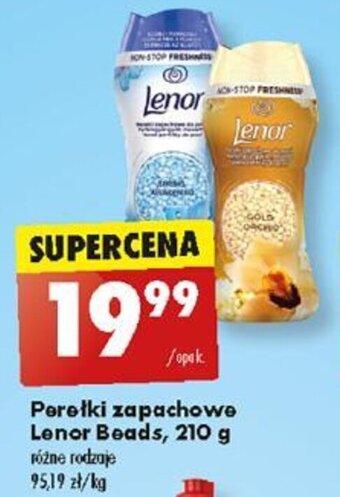 Biedronka Perełki zapachowe Lenor Beads 210 g oferta