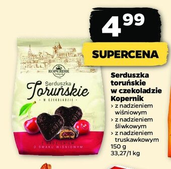 Netto Pierniki serduszka śliwkowe w czekoladzie oferta