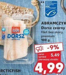 Kaufland Dorsz czarny filet bez skóry oferta