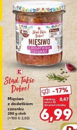 Kaufland Mięsiwo z dodatkiem czosnku oferta