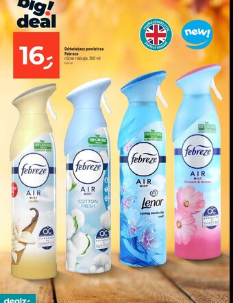 Dealz Odświeżacz powietrza cotton fresh oferta
