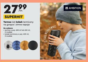 Biedronka Kubek termiczny 400 ml oferta