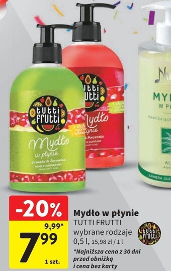 Intermarche Mydło w płynie wiśnia & porzeczka oferta