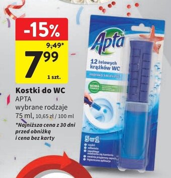 Intermarche Krążki żelowe do wc morski oferta