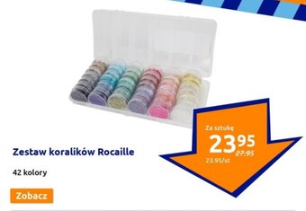 Action Zestaw koralików Rocaille 42 kolory oferta