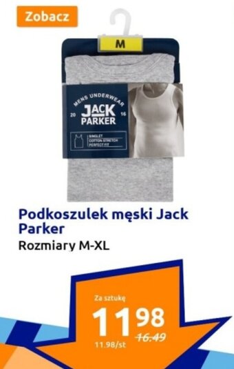 Action Podkoszulek męski Jack Parker oferta